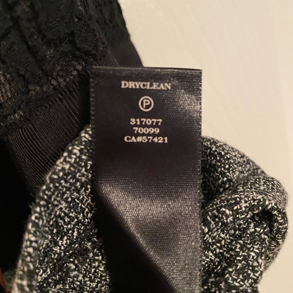 Peplum Tweed & Lace Style Shell - Picture 10 of 10